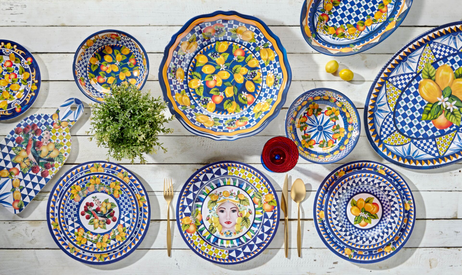 Chiara Alessi Portofino Limon Desenleri ile Yaz Tazeliği