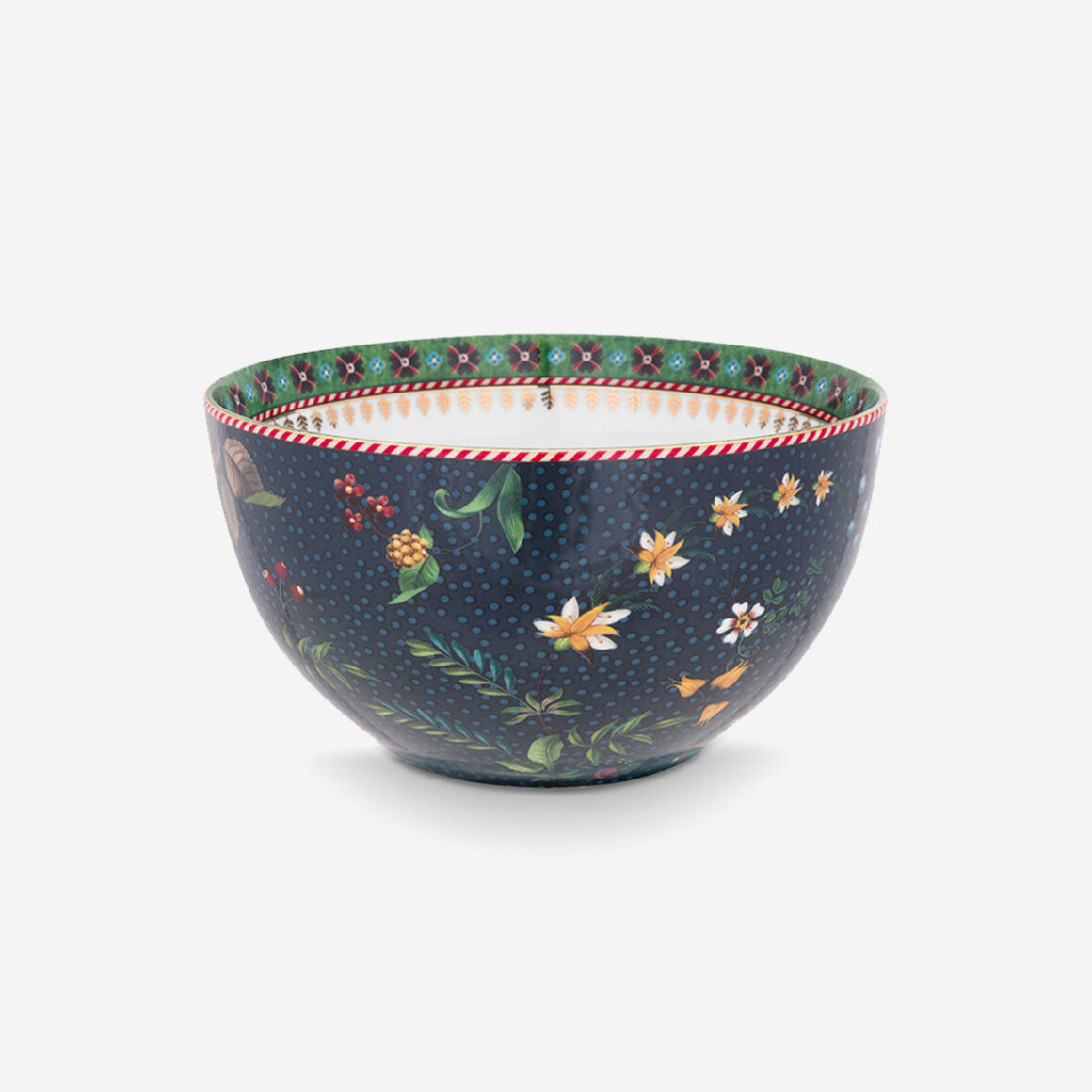 Pip Studio Berry Blues Mavi Porselen Kase 51003313