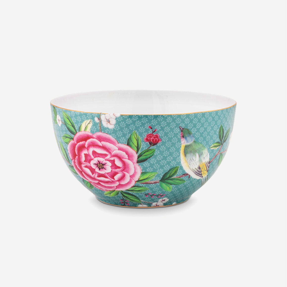 Pip Studio Blushing Birds Mavi Porselen Kase 51003116