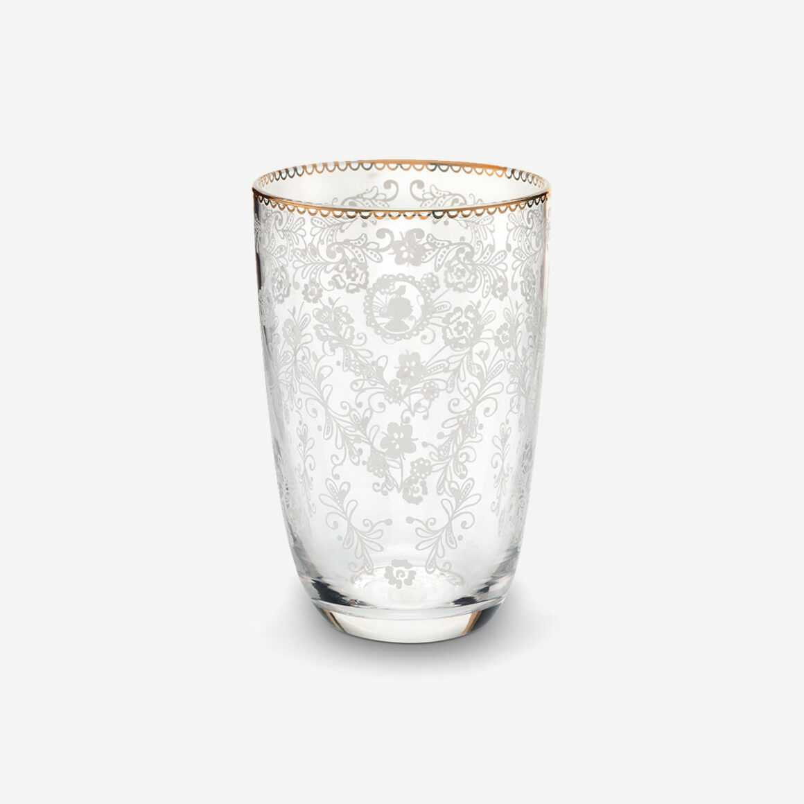 Pip Studio Blushing Birds Şeffaf Cam Su Bardağı 51131002