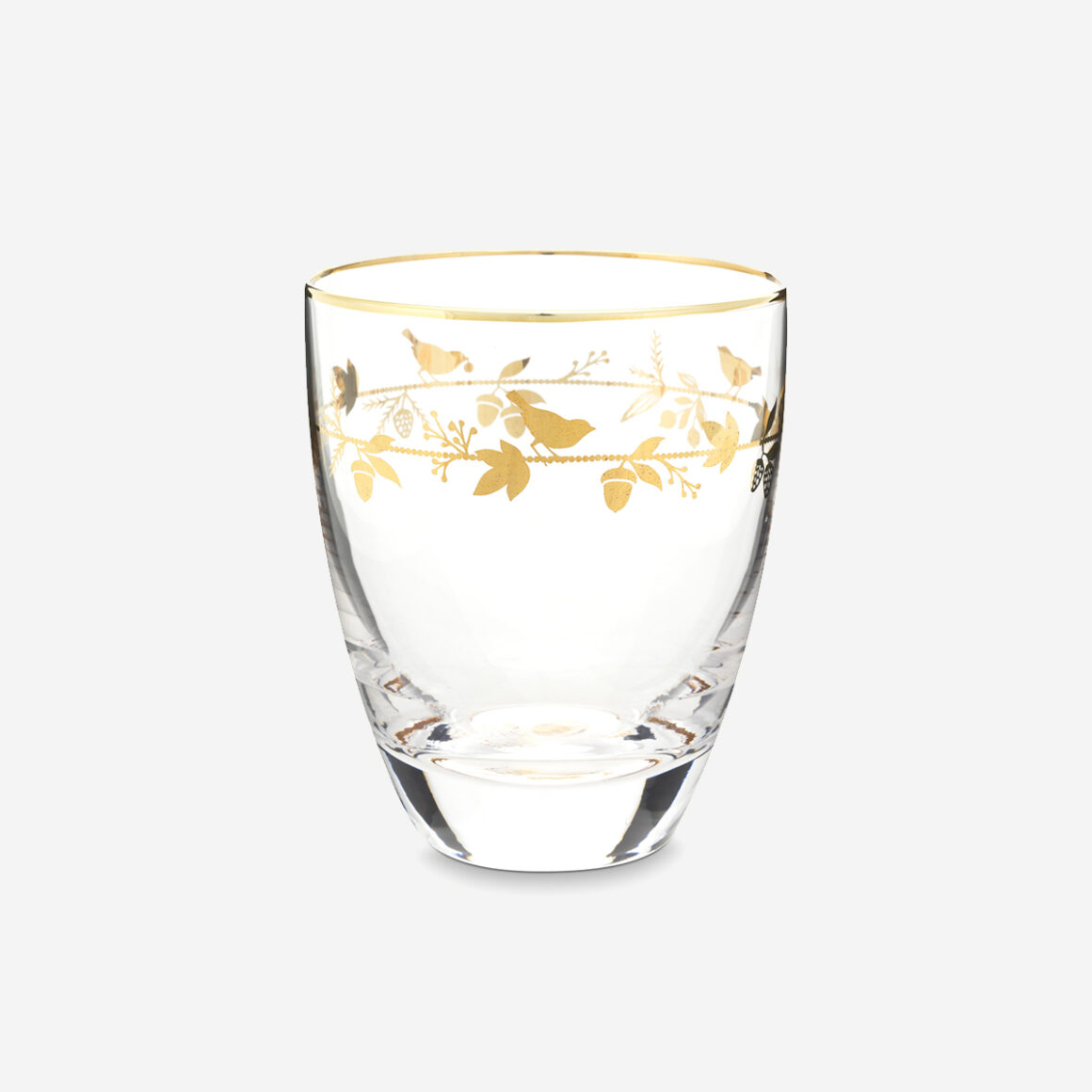 Pip Studio Love Birds Şeffaf Cam Su Bardağı 51131034