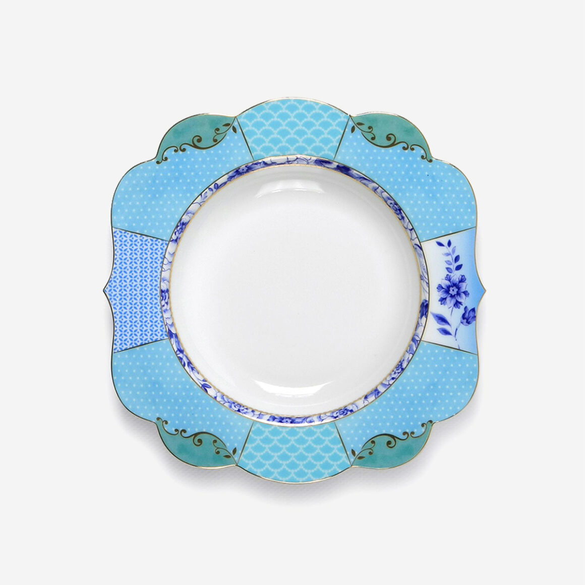 Pip Studio Royal Mavi Porselen Çukur Tabak 51001098