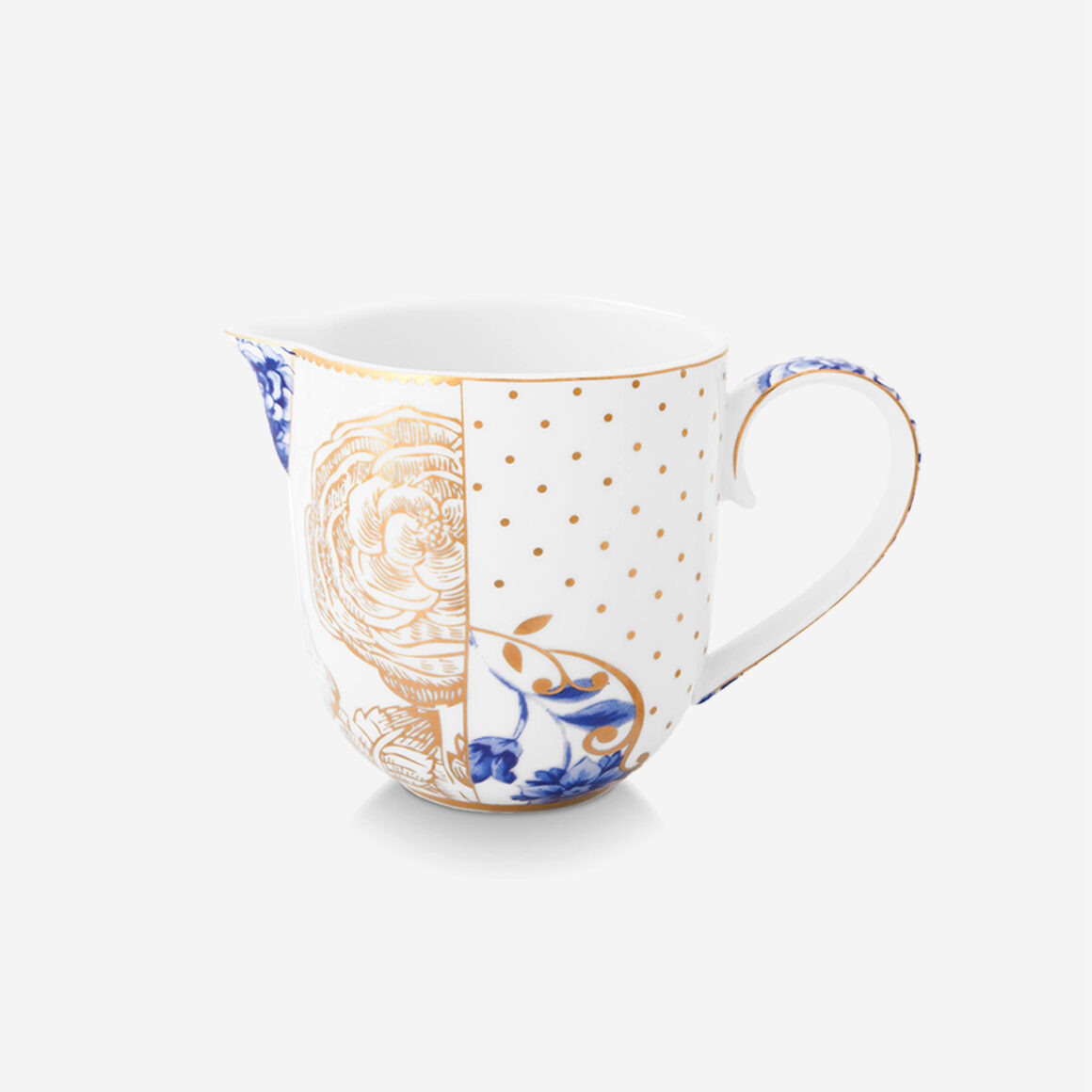 Pip Studio Royal White Mavi Beyaz Porselen Sütlük 51007021