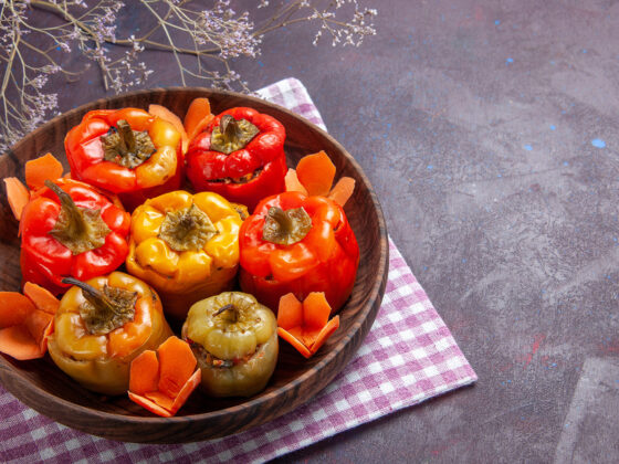 zeytinyağlı biber dolması tarifi