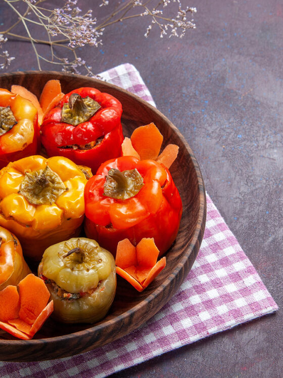 zeytinyağlı biber dolması tarifi